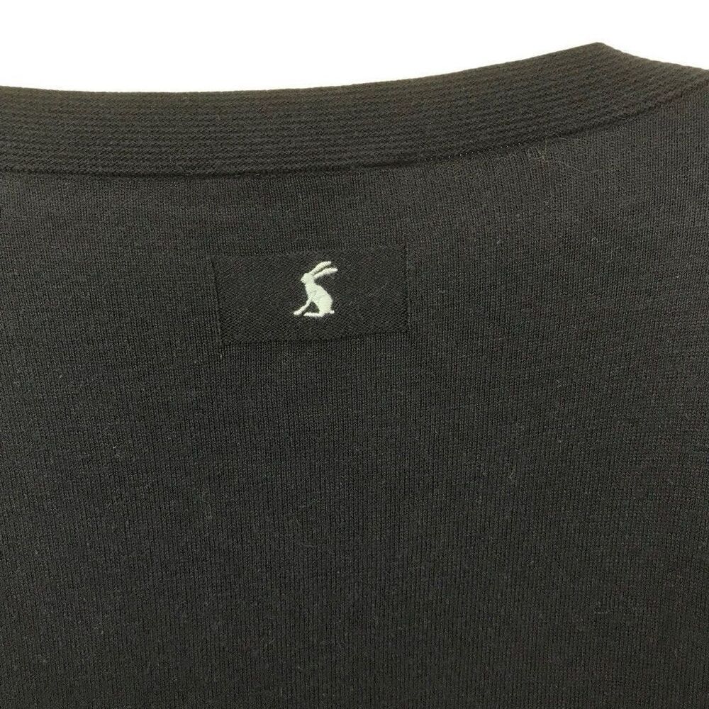JOULES Womens Boat Neck Jumper Sweater UK 14 Navy Blue Embroidered Rabbit - Picture 5 of 5
